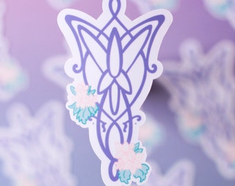 Evenstar Glossy Vinyl Die-Cut Sticker