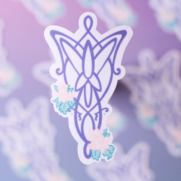 Evenstar Glossy Vinyl Die-Cut Sticker