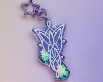 Evenstar Acrylic Keychain