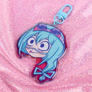 Froggy Babe Acrylic Keychain