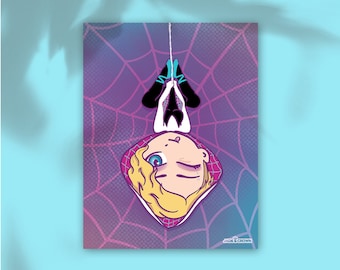 Spidey-Gal Art Print