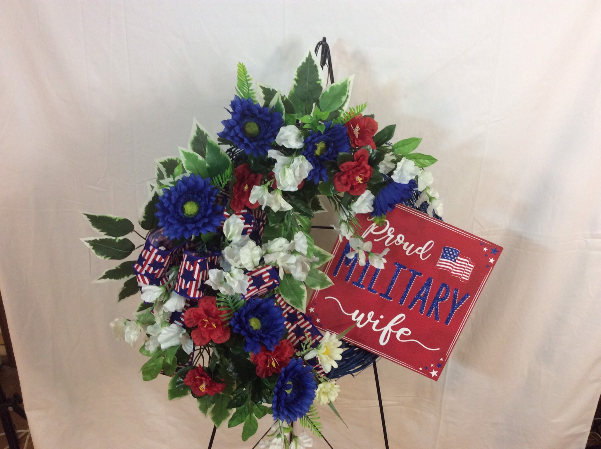 Memorial Day wreath Etsy