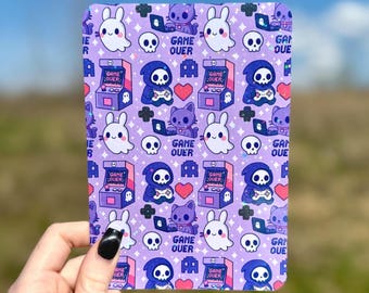Goth Kawaii Kindle Insert | Afterlife Arcade Card Stock