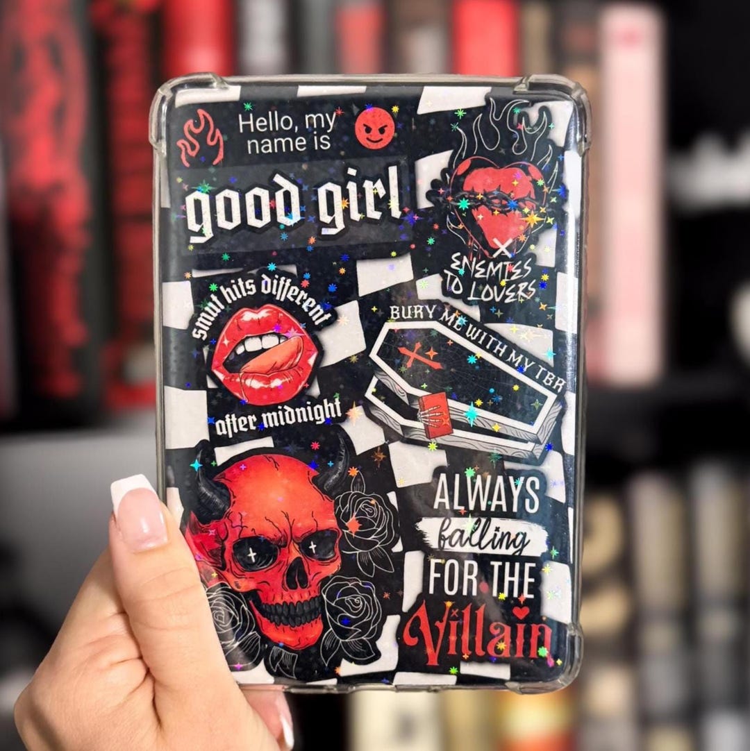 Gothic Kindle Insert for Clear Case | Kindle Accessories, Kindle Skin ...