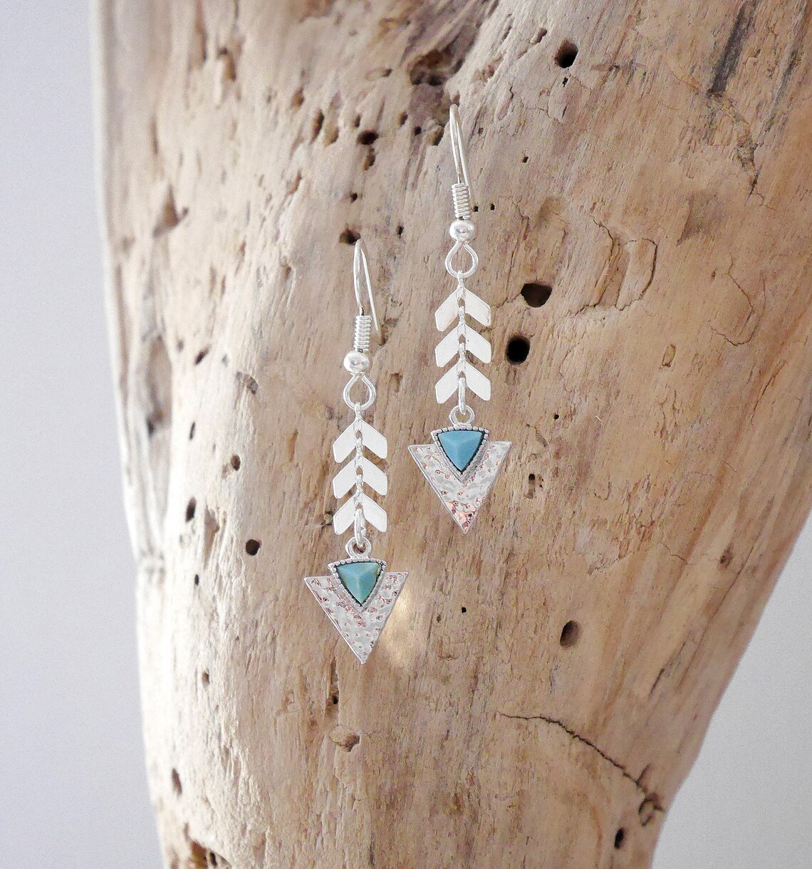 Boucles D'oreilles Bohème Goutte D'eau Faites Main – Cristaux Dorés Scintillants, Style Ethnique Chic Pour Femme