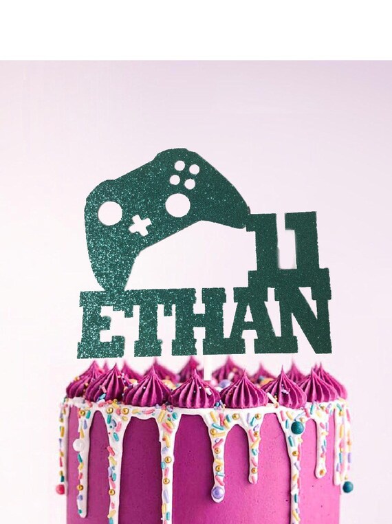 La Manette Xbox One A Inspire Le Topper Personnalise De Gateau Etsy