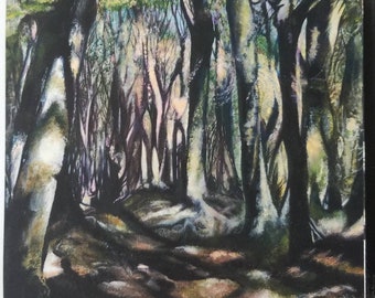 Obra de arte original 'Monte Arturo VII' más impresiones Giclée de edición limitada