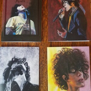 Conjunto de quatro cartas inspiradas em LP