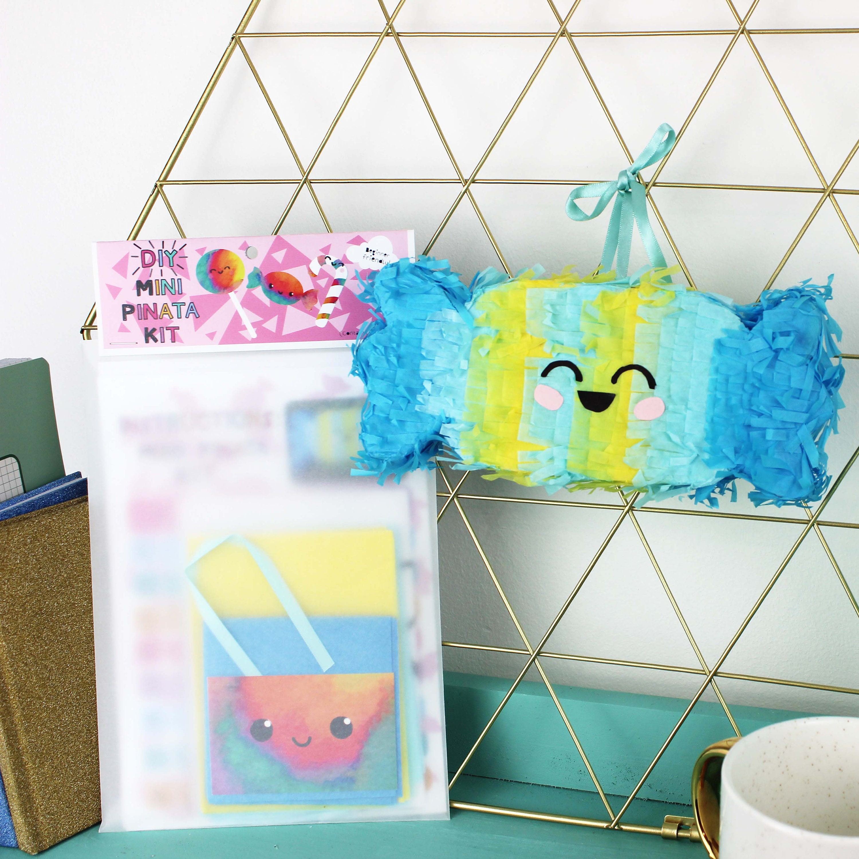 Bundle of candy mini pinata craft kits party decorations | Etsy
