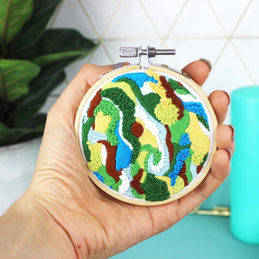 Earth Ritual Embroidery Kit - Craft Kit - Etsy