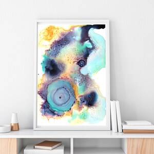 Indie room decor, Maximalist wall art, Pastel wall art, lavendar wall art, Feminine wall art, calming wall art, Fluid art, Printable art