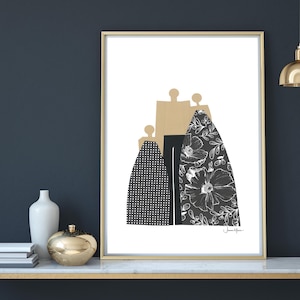 Valentinstag Geschenk, druckbare Kunst, Frau Papa, schwarze Geschäfte, Sentimental Geschenk, sinnvolles Geschenk, erschwingliche Kunst, Wandkunst, Familienkunst