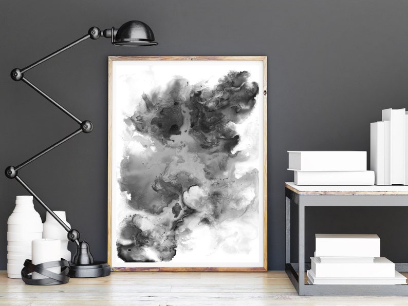 Large Printable Wall Art Printable Black and White Art Etsy