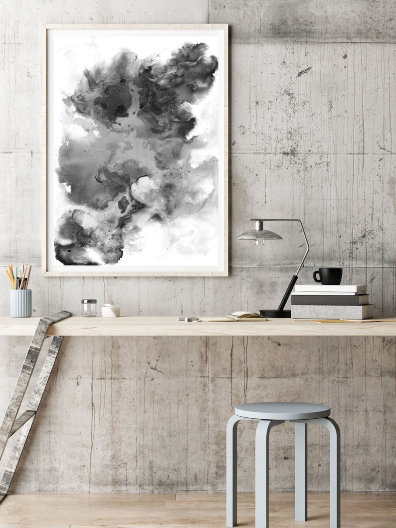 Large Printable Wall Art Printable Black and White Art Etsy