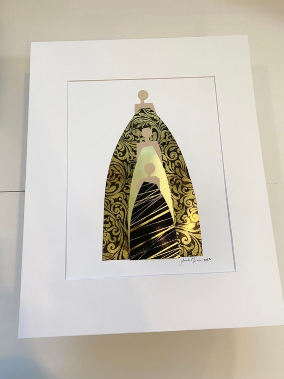 Gold Wall art | Minimalist Motherhood decor | Housewarming Gift