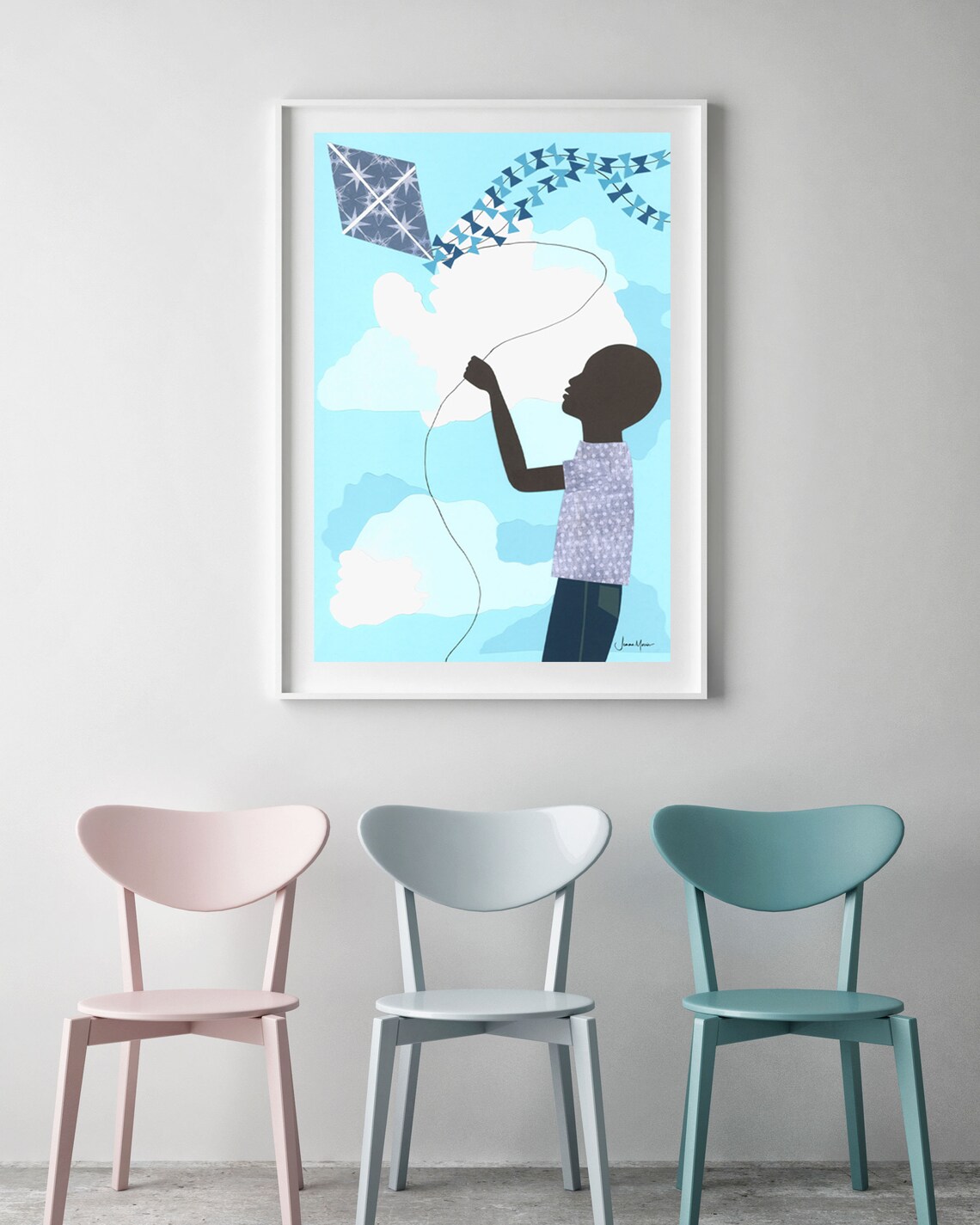 Black Boy Joy Black Boy nursery art Black boy wall art Boy Etsy