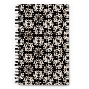 Spiral notebook, notebook spiral, spiral notebook journal, aesthetic notebook spiral, spiral notebook large, black spiral notebook