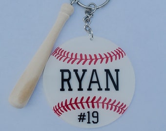 Baseball Keychains