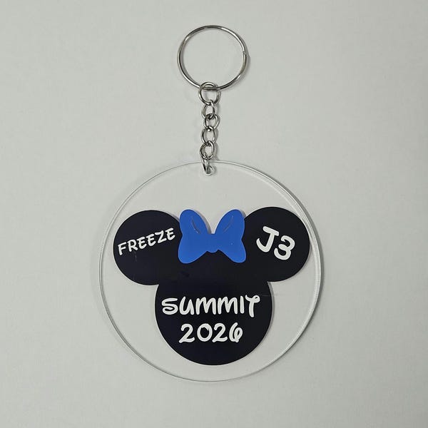 Summit/Nationals/Quest/Worlds/StarQuest/D2 Summit 2027 sleutelhanger