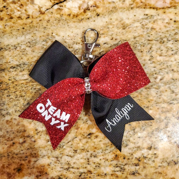 Cheer Bow Keychain