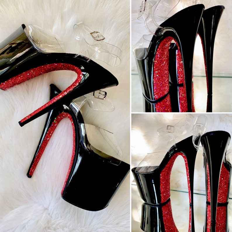 Red bottom stripper best sale heels
