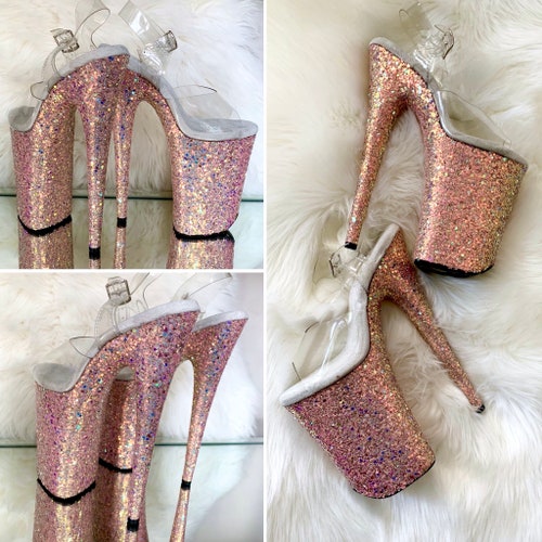 Exotic Dance Heels Pole Dance Heels Rhinestoned life in Etsy