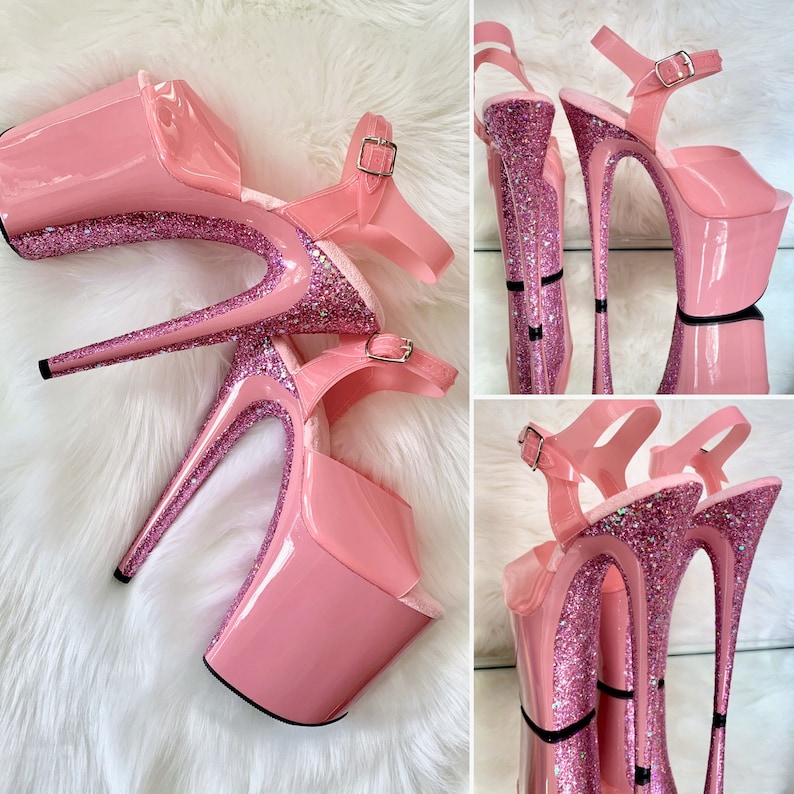 Barbie Poleboutins™ Glitter Heels Custom Pole Dance / Exotic | Etsy