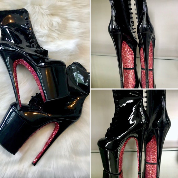 red bottom pleasers
