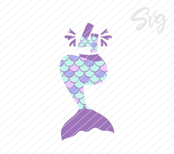 Download Mermaid Tail With Mermaid Number Svg And Png Mermaid Fourth Etsy