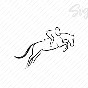 Horse svg and png file | Horse svg | Jumping horse svg