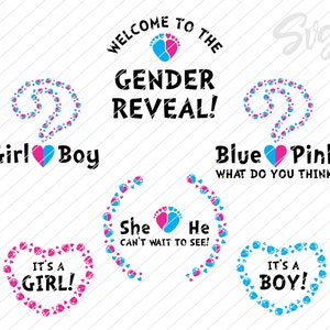He Or She Gender Reveal Svg Bundle Baby Footsteps Svg Boy Or Girl Svg Baby Feet In Shape Of A Heart Svg Baby Feet Svg Drawing Illustration Art Collectibles
