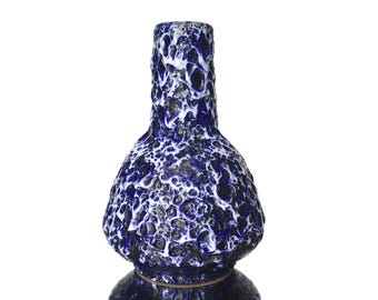 Jasba社製の西ドイツのヴィンテージFat Lava花瓶。形状番号101-14。色