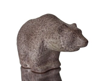 溶岩釉の珍しいクマの置物 - カールスルーエ マジョリカ - Etsy 日本