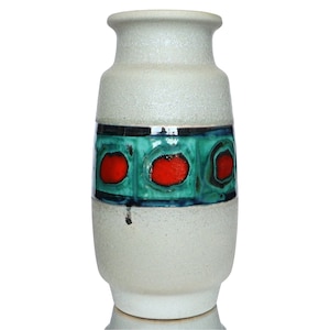 SCHEURICH Ceramic Fat Lava Vase, Model 522-25