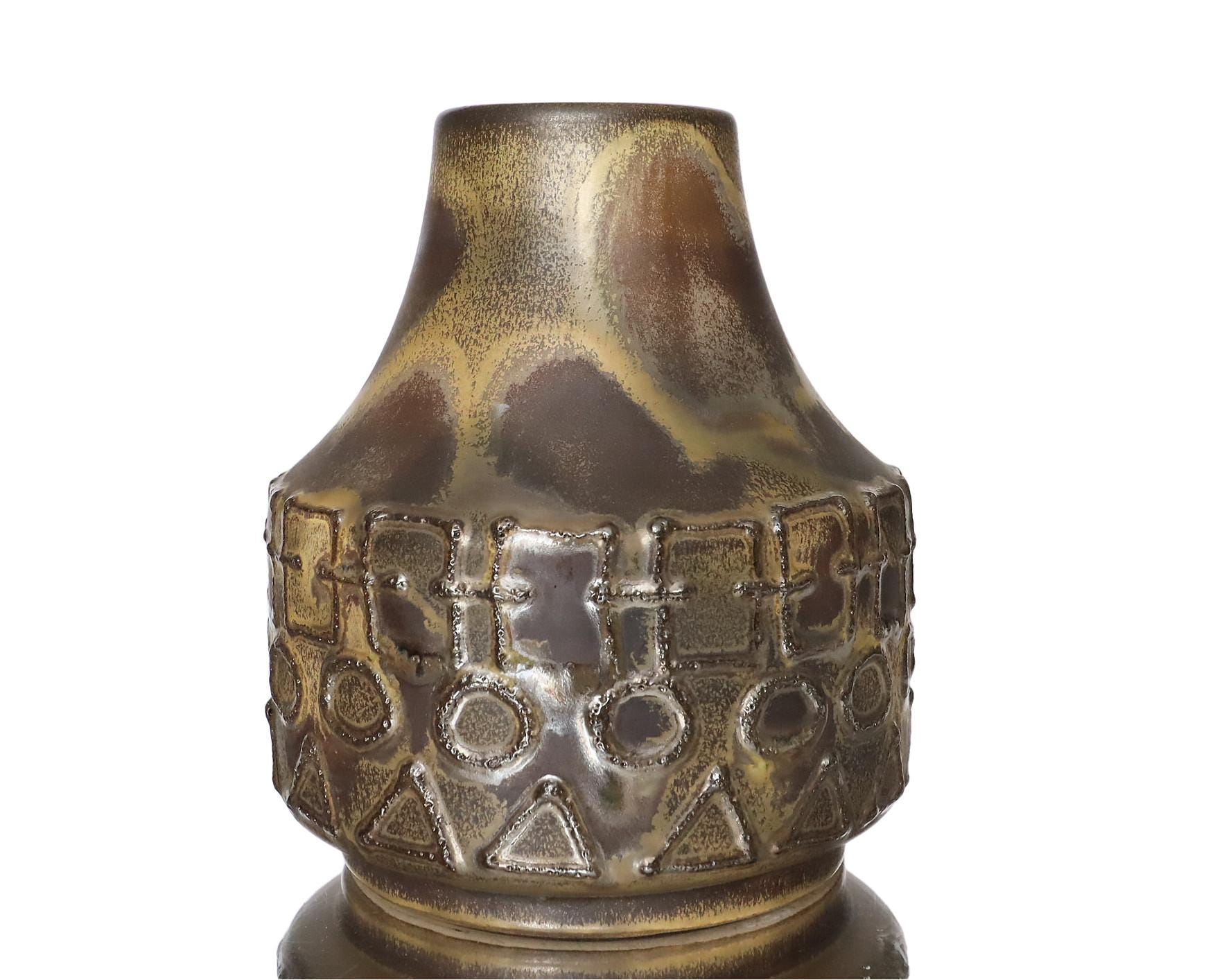 Simon Peter GERZ アンティゴネ花瓶、モデル 1070/16 - 西ドイツ陶器