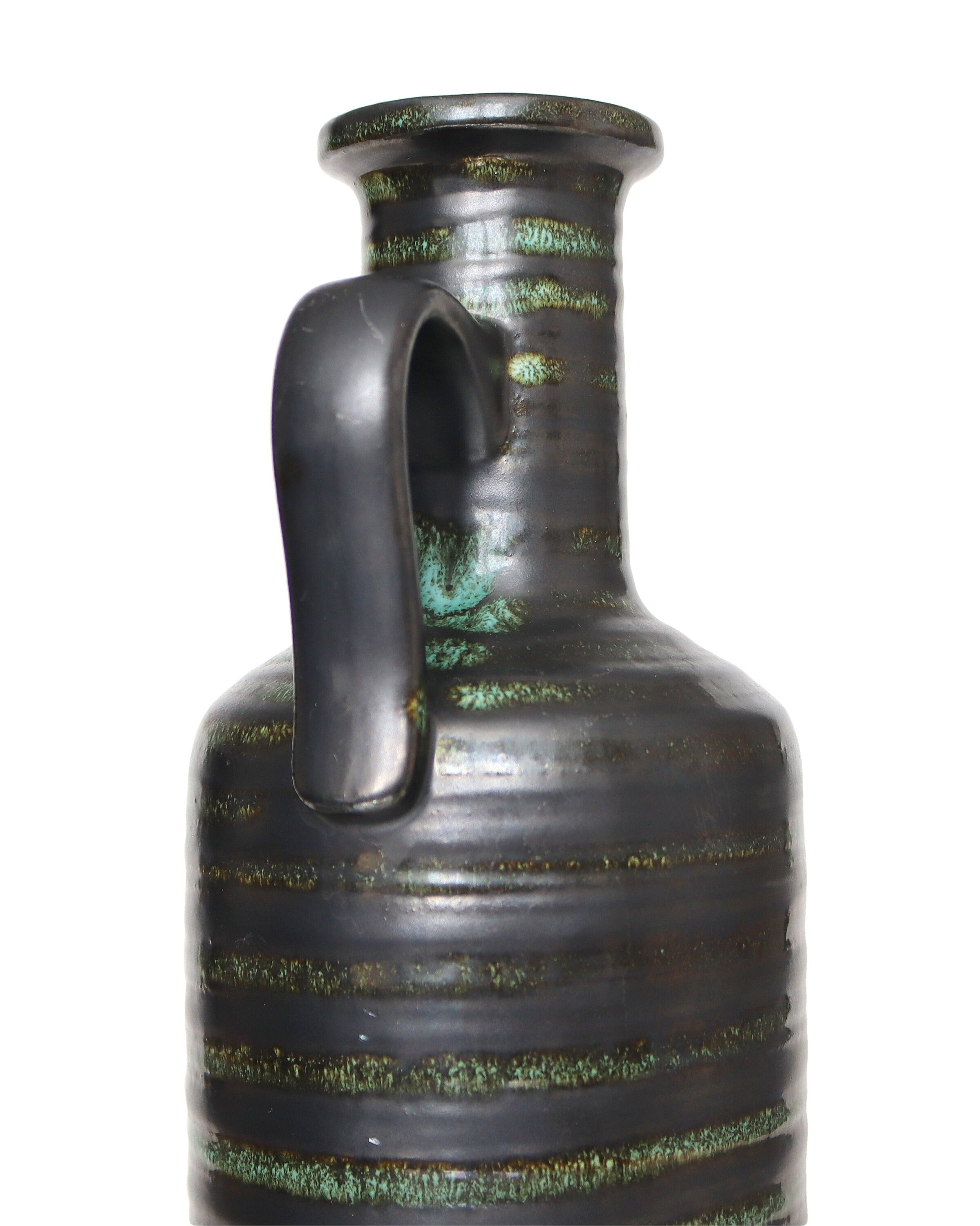 縞模様の陶器花瓶、モデル149-30 - 西ドイツ陶器 - Etsy 日本