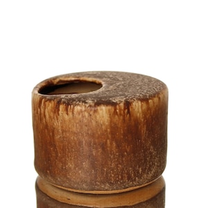 Ceramic Chimney Vase - Dutch Pottery by Marius van Woerden