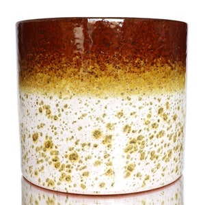 MAREI Ceramic Lava Planter - Cachepot - Flower Pot, Model 11/3
