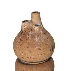 Rare P-KERAMIK Ceramic Vase in Brown, Model 25