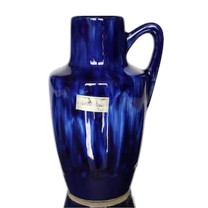 Small SCHEURICH Vase in Blue - Model 405-13,5