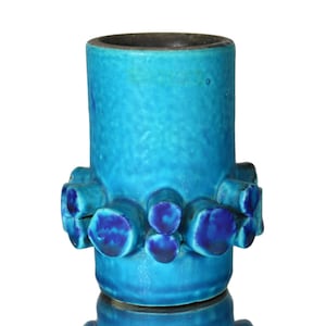 CERAMANO Ceralux Vase in Blue - Form 101 - Design by Hans Welling