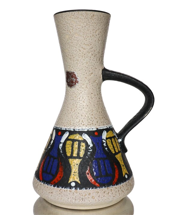 セラミック花瓶 346-22 - DÜMLER & BREIDEN - 西ドイツ陶器 - Etsy 日本