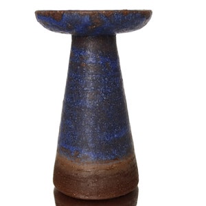 Studio Vase / Candle Holder in Blue - RUDI STAHL