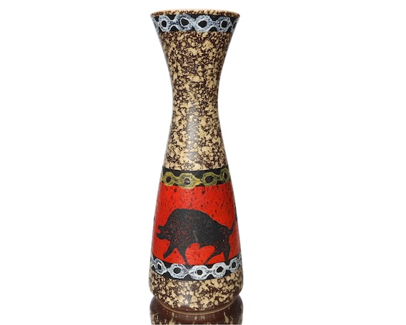 DÜMLER & BREIDEN Ceramic Vase 102/25 - West German Pottery - Etsy