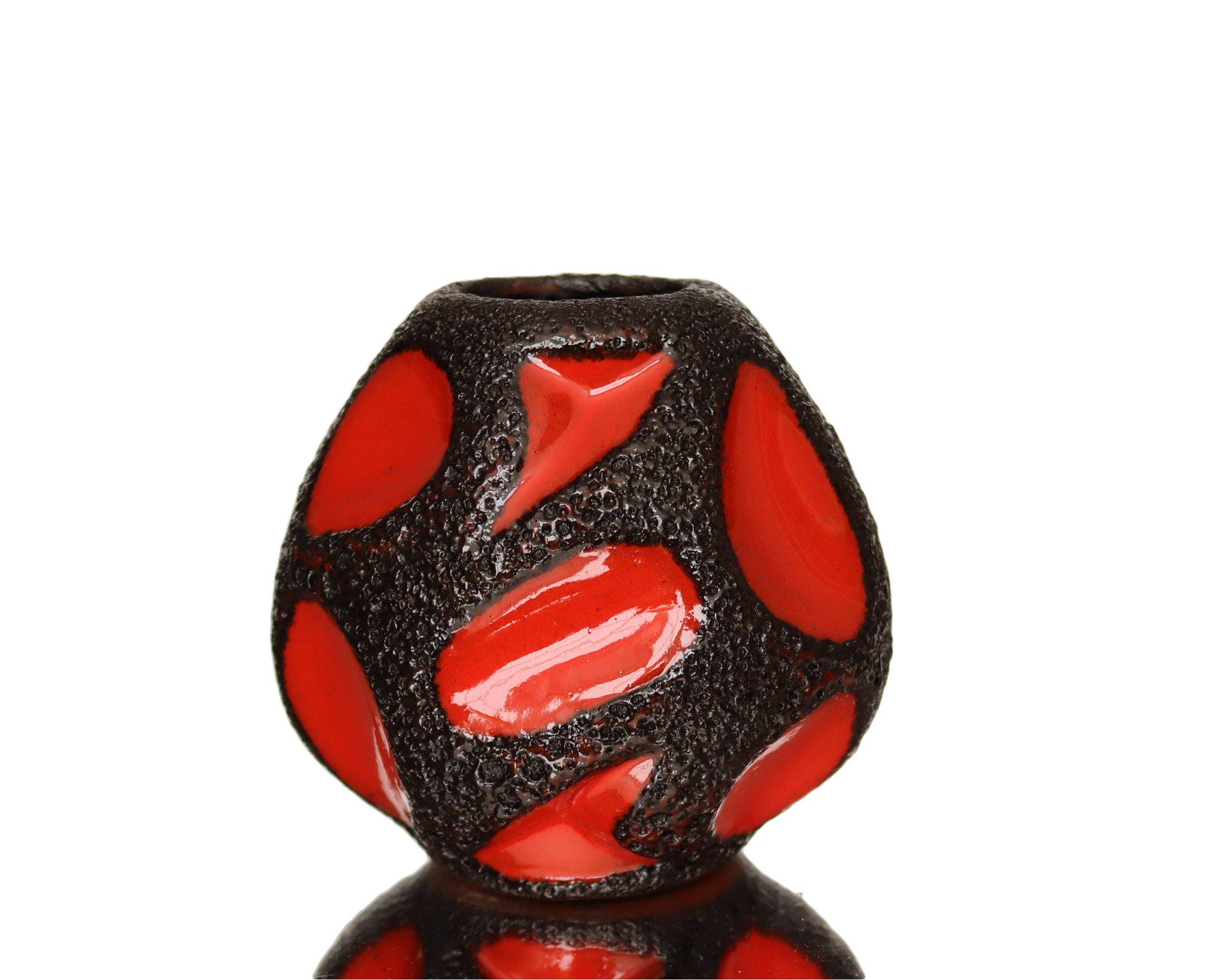 Red ROTH Lava Vase 308 - Etsy Denmark