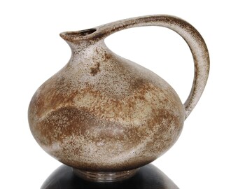 ブラウン RUSCHA 陶器花瓶、モデル 313 - Kurt Tschoerner Design