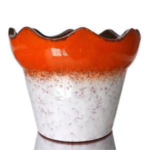 Small MAREI Ceramic Lava Planter - Cachepot - Flower Pot 23-31