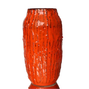 SCHEURICH Ceramic Lava Vase 242/22 - West Germany Pottery