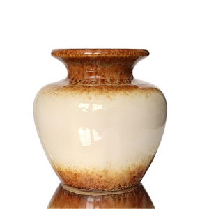 SCHEURICH Ceramic Vase in Beige, Model 202-13