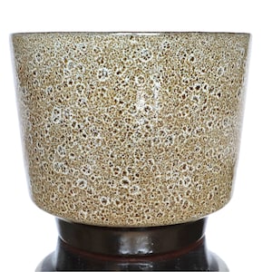 MAREI Ceramic Lava Planter - Cachepot - Flower Pot, Model 12/1